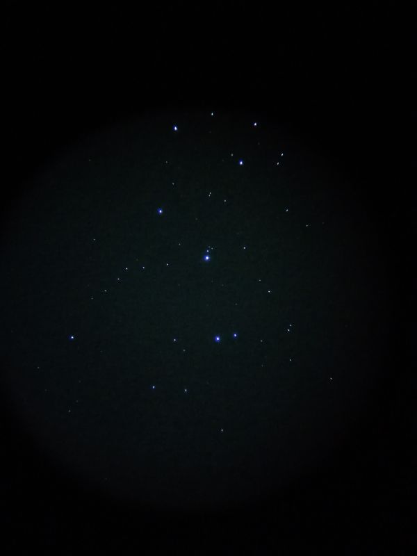Рассеянное скопление M45 "Плеяды" в Тельце - астрофотография