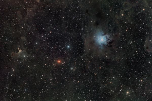 Nebula NGC 7023 (Iris) - Astrophotography