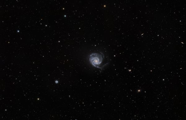 M101 Pinwheel Galaxy, RASA 8", 4.5 hrs - Astrophotography