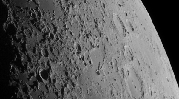 Луна 16.05.2021 кратер Клеомед - астрофотография