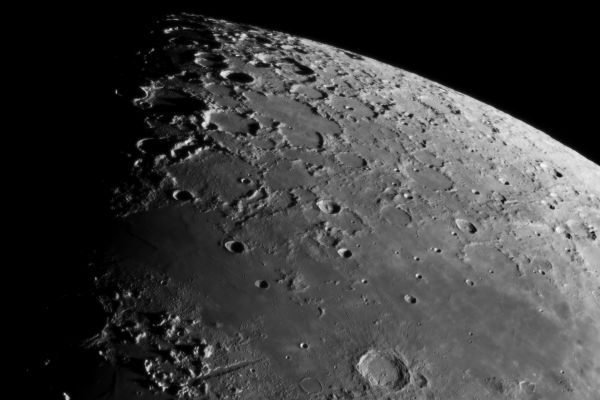 2018.02.23 Moon (North Pole, Plato, Bond, Goldschmidt) - астрофотография