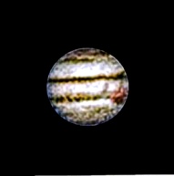 Юпитер через Мицар Тал-1 с ручным ведением.Ещё версия. - астрофотография