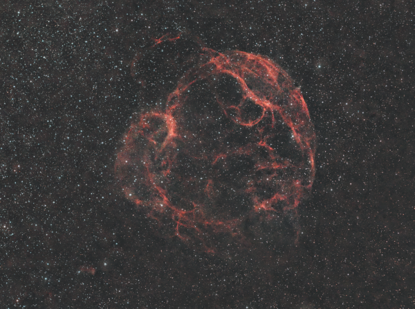 Sh2-240, Симеиз 147, туманность Спагетти - астрофотография