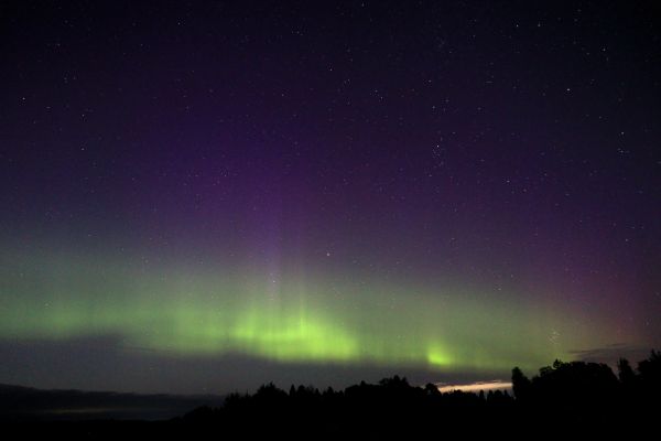 Northern Lights. Vologda. - Astrophotography