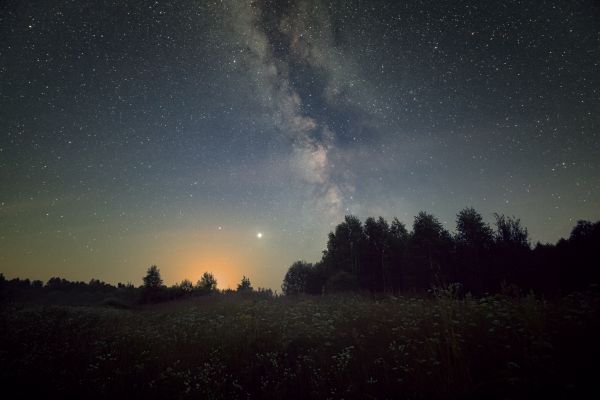 Ночь охоты за C/2020 F3 NEOWISE - астрофотография
