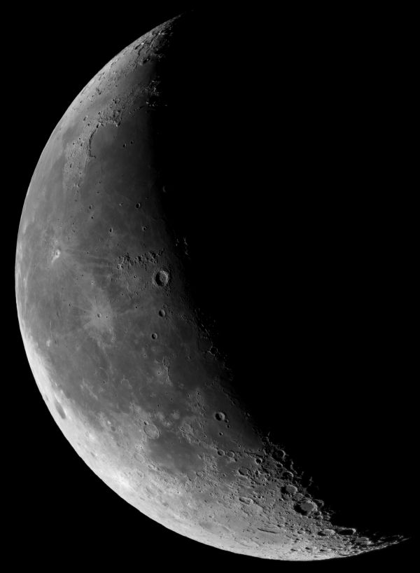 2016.11.23 Moon mosaic - астрофотография