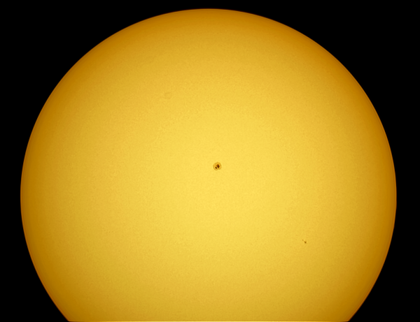 Sun (#2741, #2740) - астрофотография