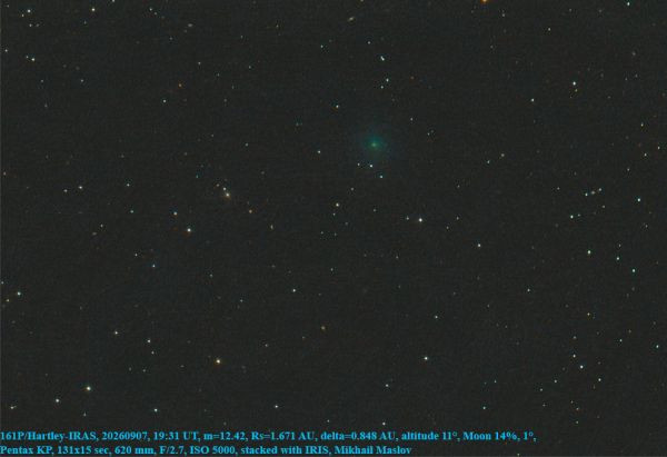 161P/Hartley-IRAS - Astrophotography