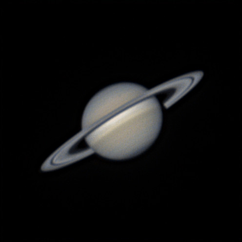 Saturn 02.09.2026. Rotation animation. - Astrophotography