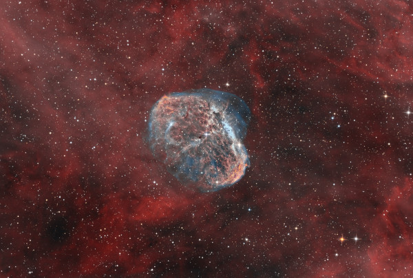 NGC 6888 - Crescent Nebula - Astrophotography