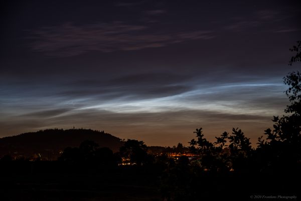 Noctilucent clouds - Ireland - 2020-06-21 - астрофотография