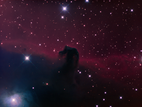 IC434 The "Horse Head" Nebula RGB - астрофотография