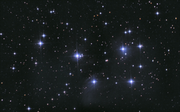 Плеяды. 18.09.2021 - астрофотография