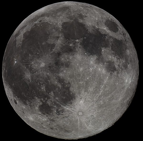 Supermoon. 18:30 Moscow time, 05.11.2025 - Astrophotography