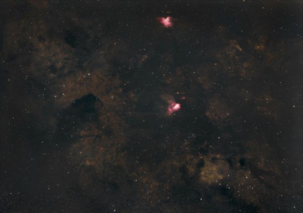 M16, M17, M24 - Astrophotography