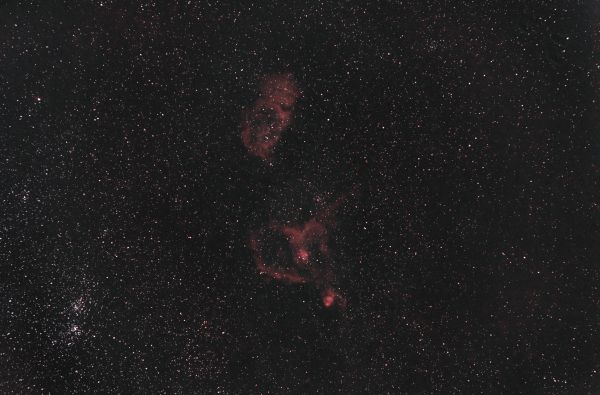 Chi-Ash and a bit of hydrogen - Astrophotography