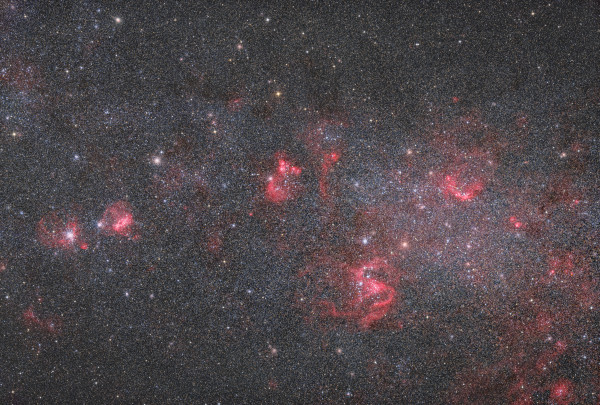 LMC - central part (HaRGB) - Astrophotography