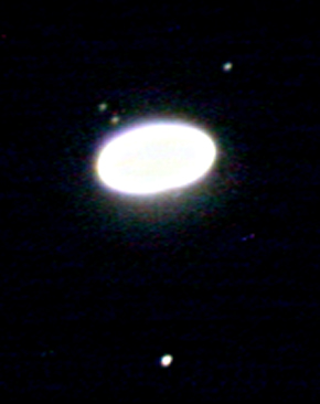 Спутники Сатурна - астрофотография