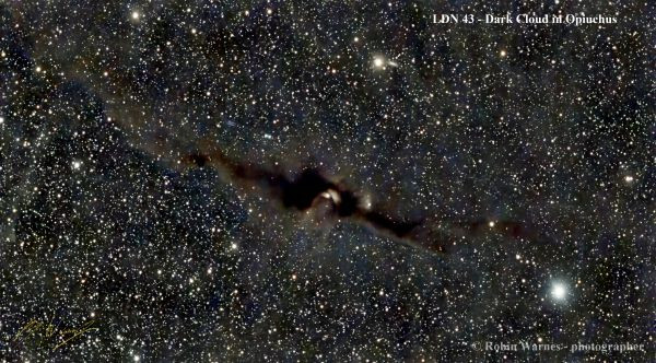 LDN 43 - Cosmic Bat Nebula - Astrophotography