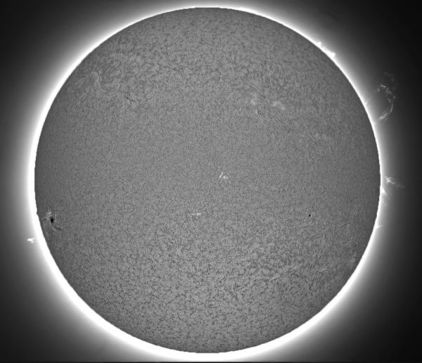 Солнце 18.03.2023 - астрофотография