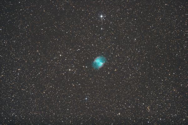 M27 - Dumbbell Nebula - астрофотография