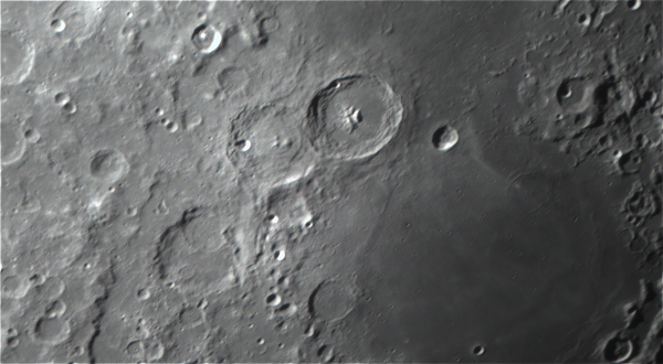 Луна. Кратеры Теофил, Кирилл и Катарина. (16.08.2022) - астрофотография