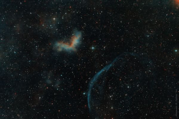 Sh2 84 in the HOO palette - Astrophotography