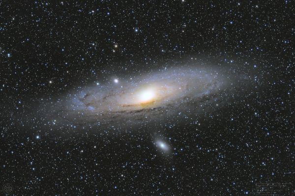 Andromeda galaxy - астрофотография