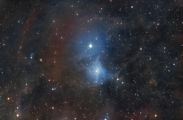 Reflection nebula VdB143 (LBN504) in Cepheus - Astrophotography