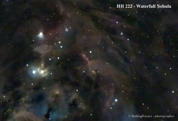 HH 222 - Waterfall Nebula - Astrophotography