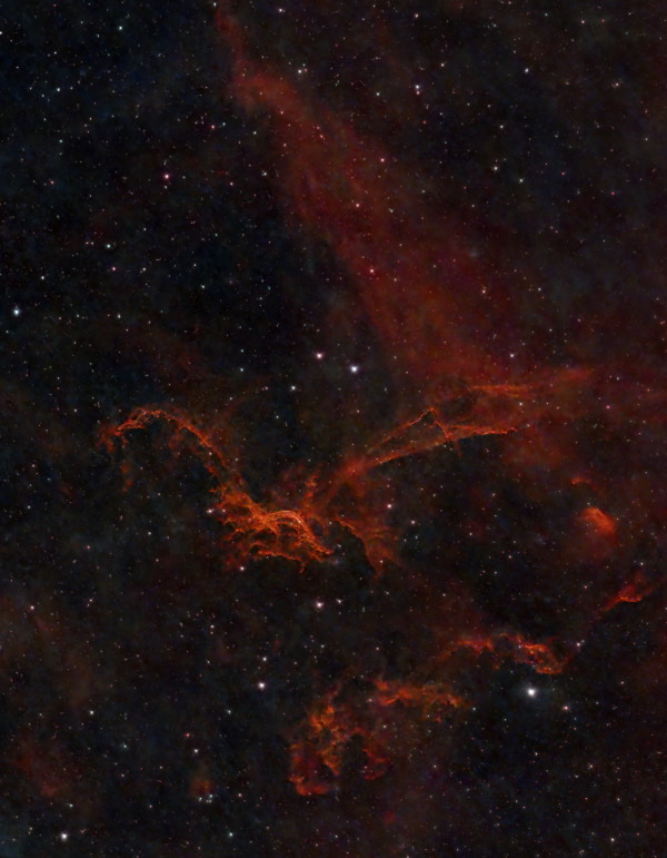 SH2-114 Flying Bat Nebula - Astrophotography