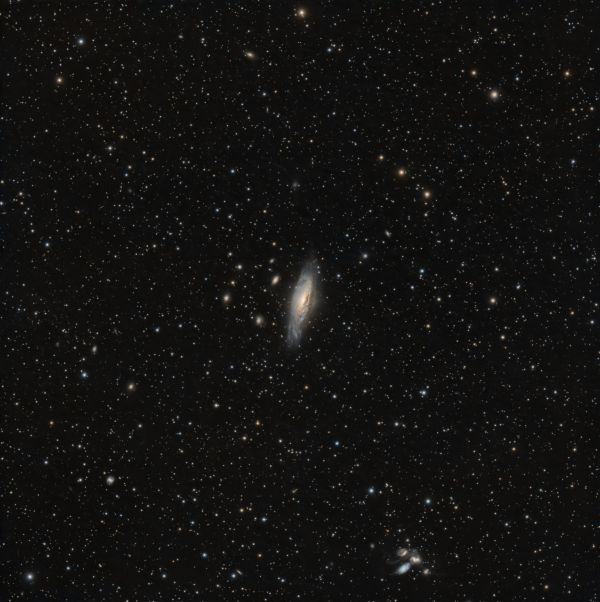 NGC7331, 4 hrs, StellaVita - Astrophotography
