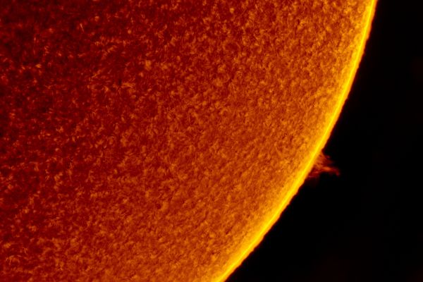 2017.08.05 Sun H-Alpha - астрофотография