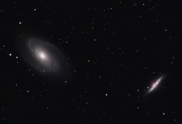 M81, M82 - астрофотография
