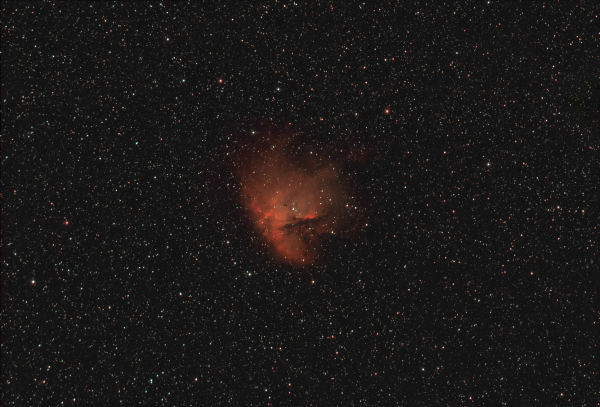 NGC281. Туманность Пакман. Вер.2 - астрофотография