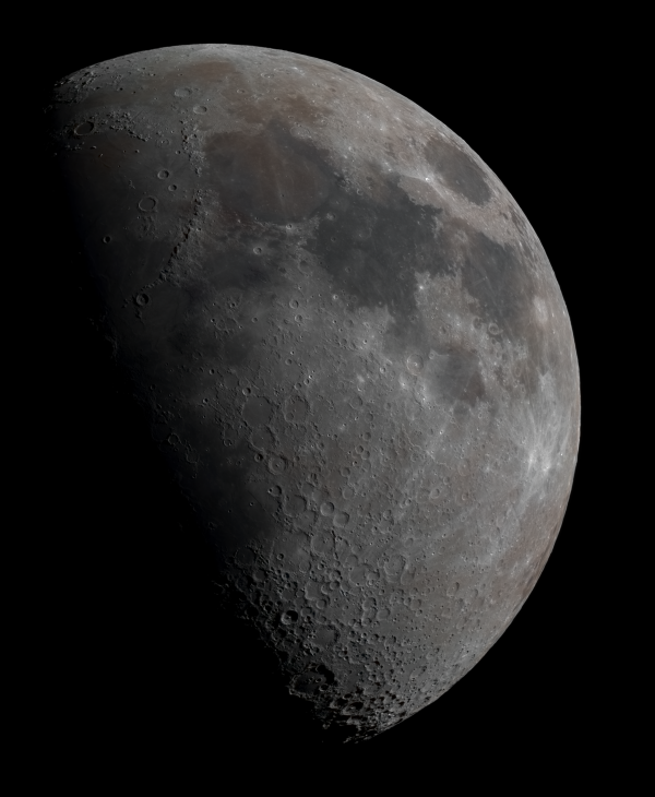Панорама Луны в прямом фокусе 20.05.21 - астрофотография