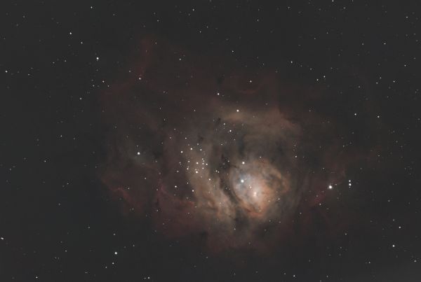 Туманность Лагуна (m 8) - астрофотография