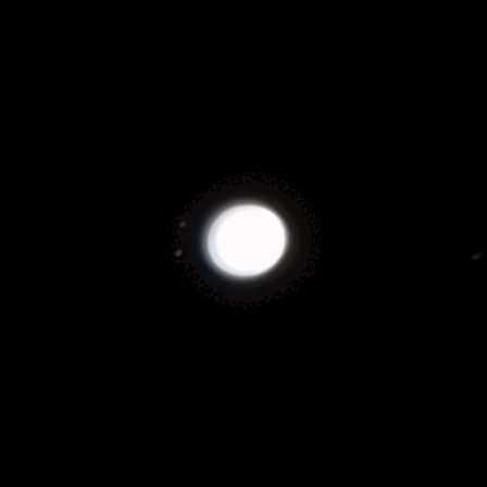 Jupiter moons - астрофотография