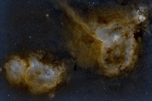 IC 1805 & IC 1848 The Heart and Soul - Astrophotography