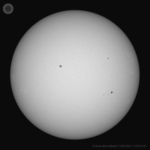 Sun (photosphere) 13.06.2026 - Astrophotography
