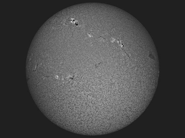 Солнце 23.02.2023 г. - астрофотография