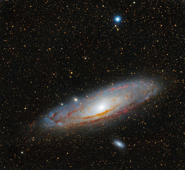 M31 LRGBOH - астрофотография
