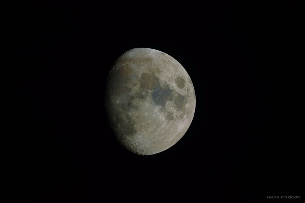 Луна 27 сентября - астрофотография