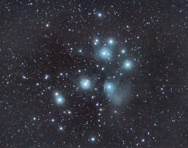 M 45 Плеяды - астрофотография