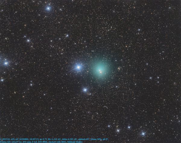C/2023 E1 ATLAS - астрофотография