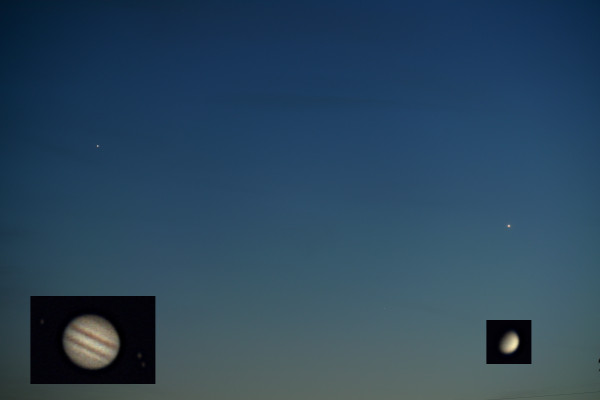 Jupiter and Venus 02-06-2026 - Astrophotography