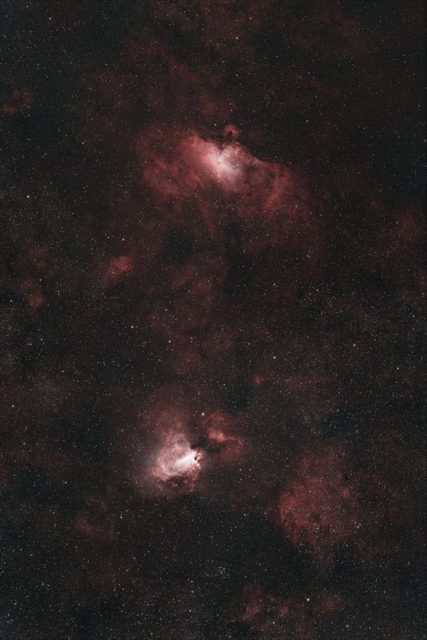 M16 and M17 - Astrophotography