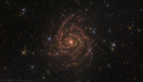IC 342 (Caldwell 5) Hidden Galaxy. - Astrophotography