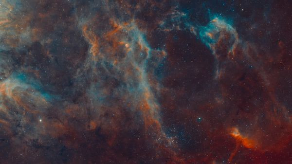 NGC 3505 Southern Tadpoles. Heaven and Hell - Astrophotography