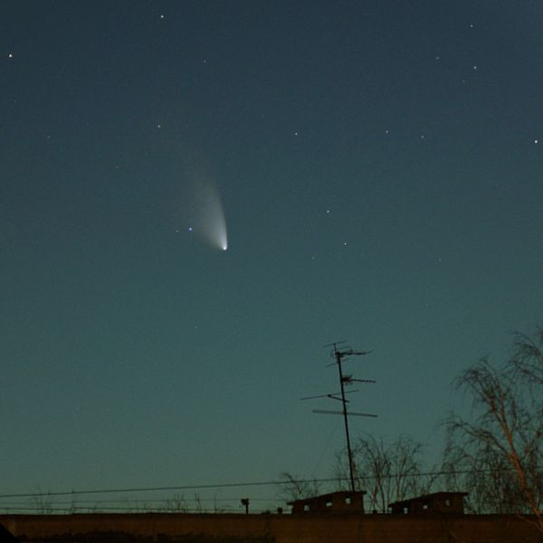 Comet C/2011L4 PANSTARRS - астрофотография